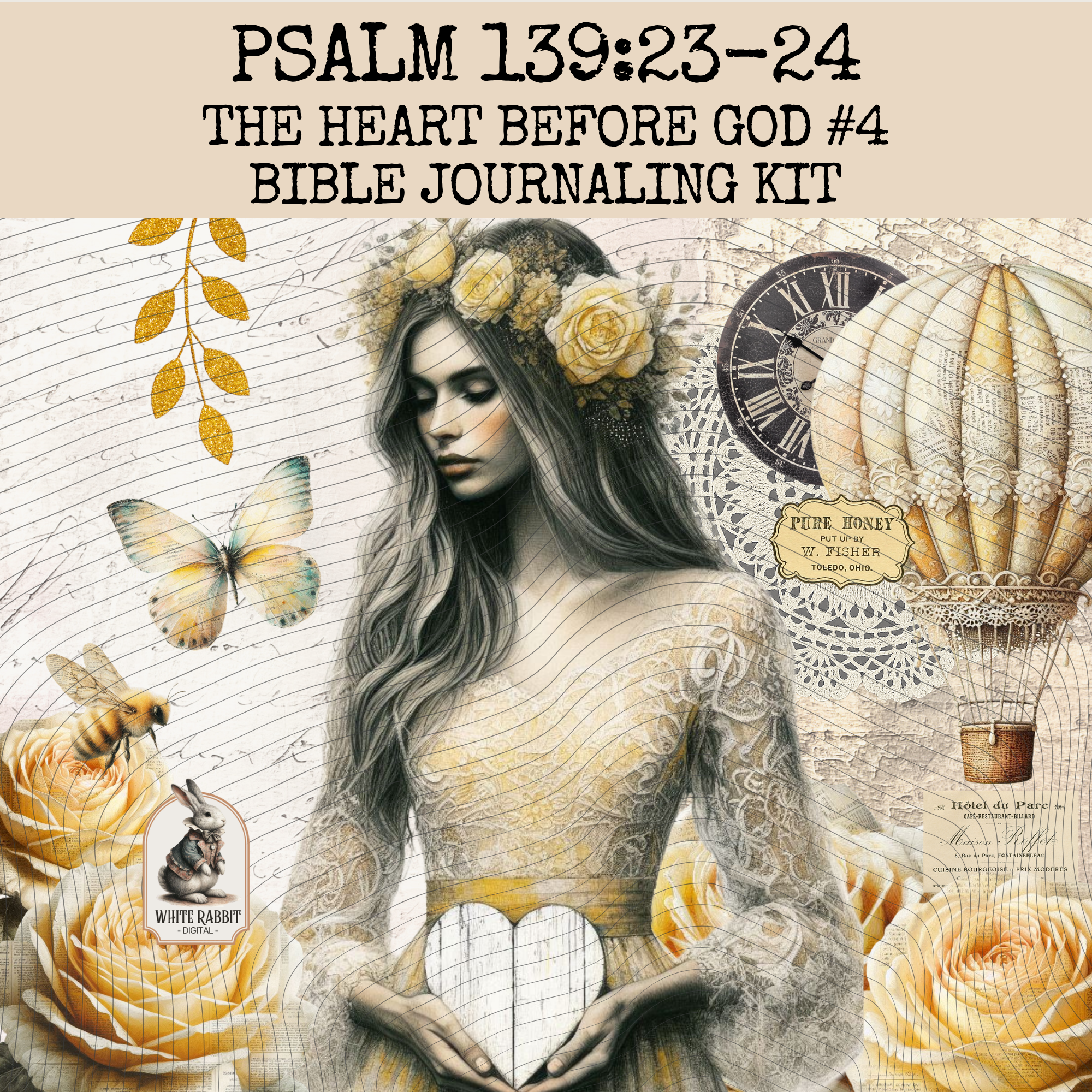 Bible Study The Heart Before God Part 4 | Psalm 139:23-24 Printable (PDF)