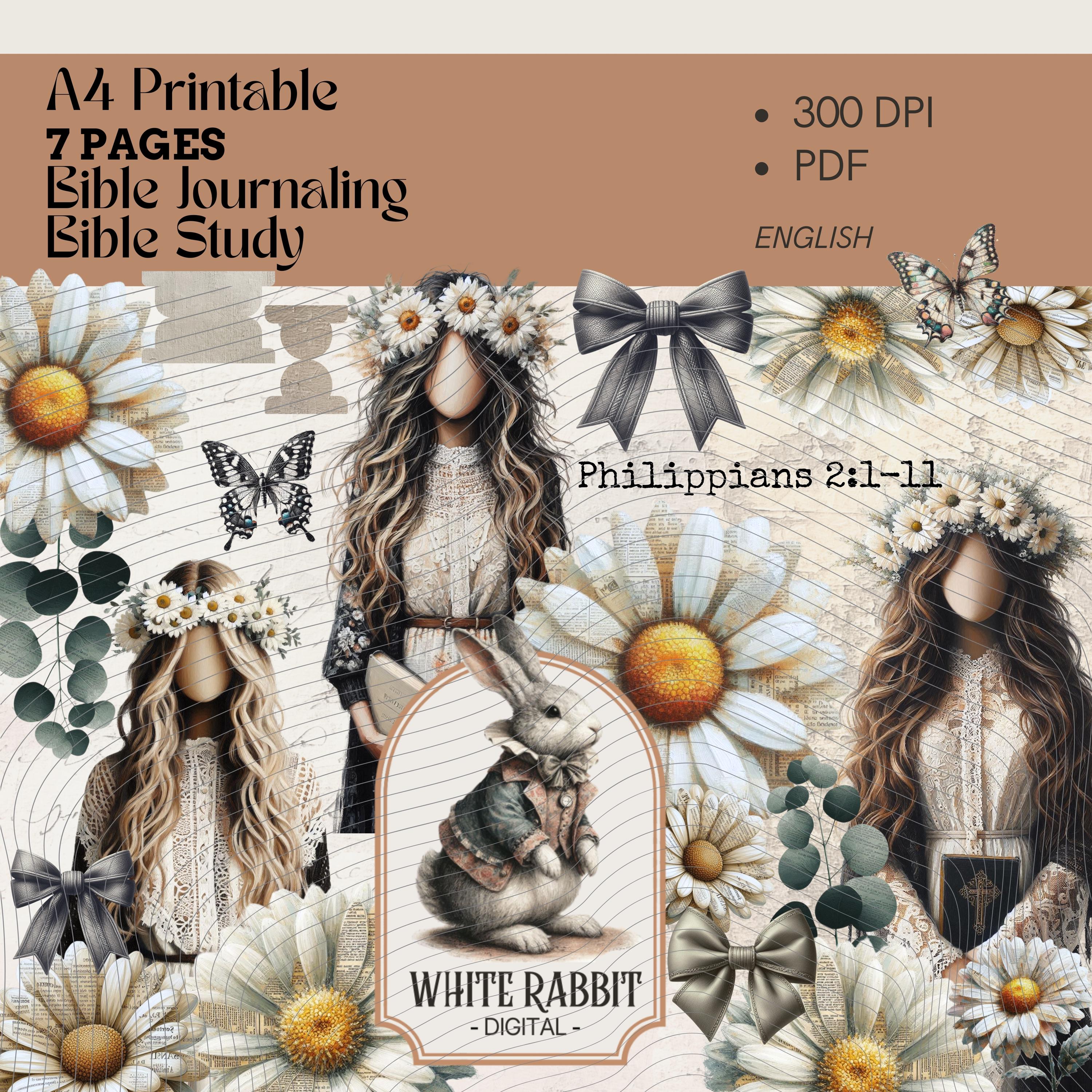 Reformed Christian Bible Study - Devotional on Philippians 2:1-11 Printable 7 PAGES (PDF)