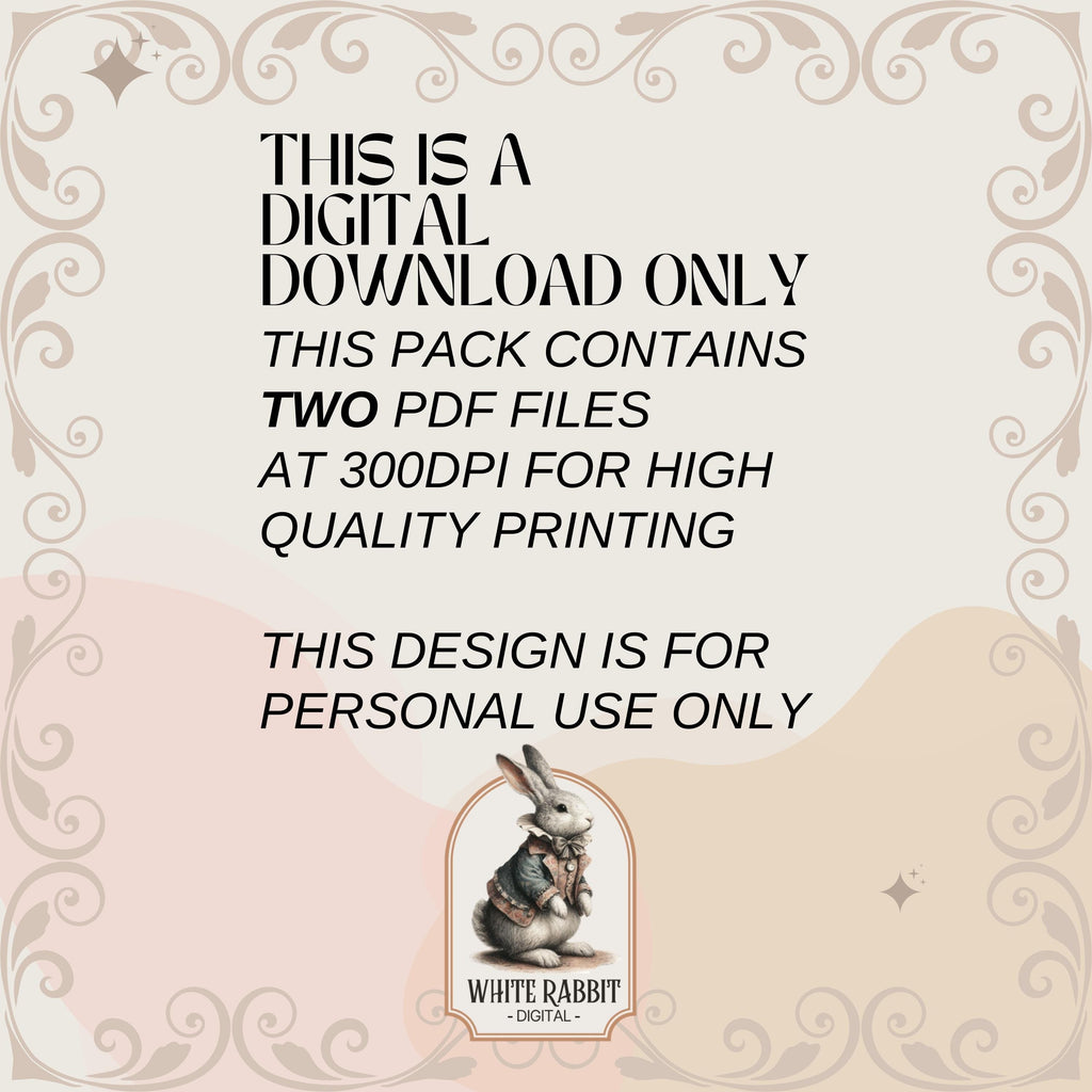 Bible Journaling Printable A4 | Proverbs 1:7 | Vintage Paper Dress & Flower Cut-Outs | (PDF)