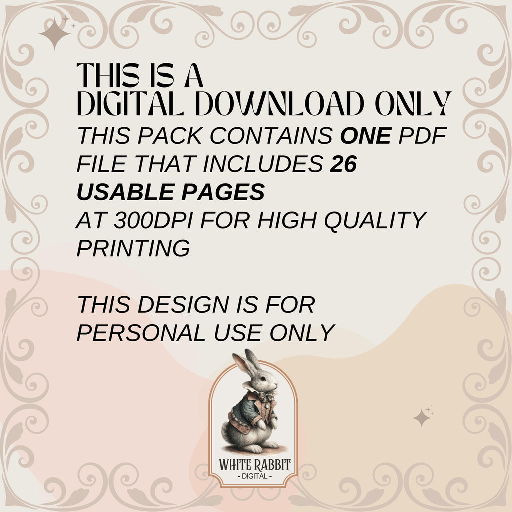 Reformed Theology Advent Printable 26 PAGES (PDF) Christmas 2025