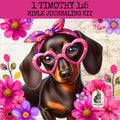 Bible Journaling Kit | 1 Timothy 1:5 - Love from a Pure Heart  | Instant Download (PDF)