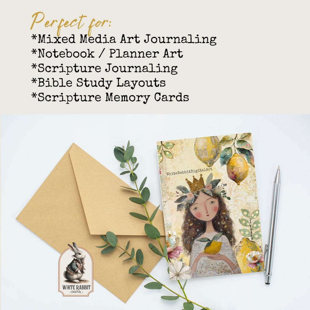 Mini Cut Out Book Instant Download | Bible Journaling Kit | Biblical Contentment | 10 Pages